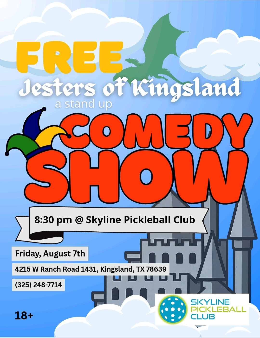 Comedy Night event poster