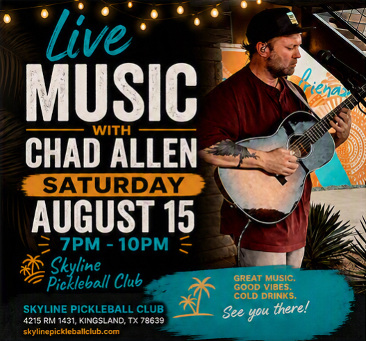 Live Music event poster